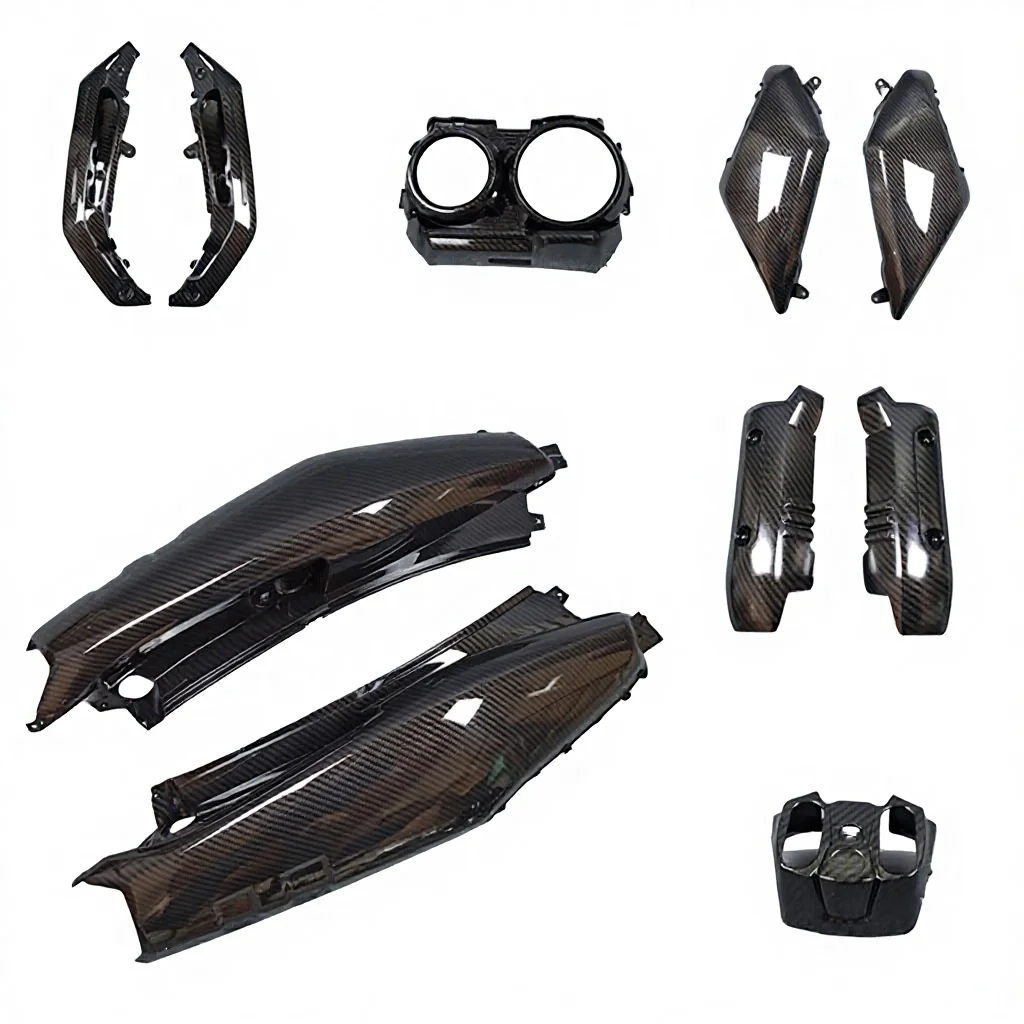 Carbon Fiber Color Motorcycle ABS Plastic Body Parts for 200 150 CC Scooter
Carbon Fiber Color Motorcycle ABS Plastic Body Parts for 200 150 CC Scooter