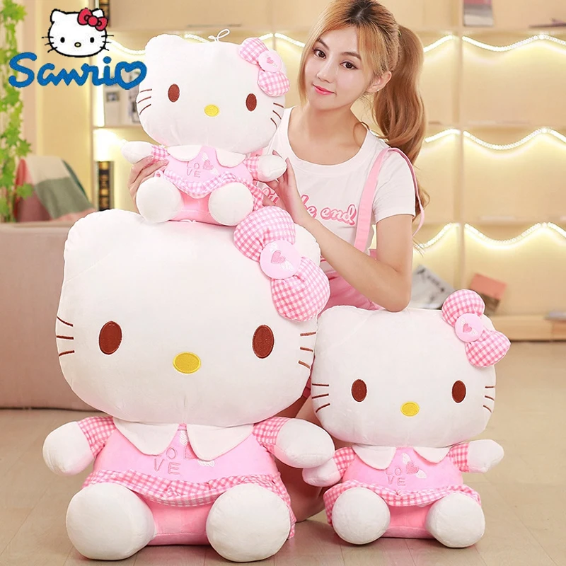 Sanrio Kawaii Hello Kitty плюшевая игрушка-подушка Мягкие плюшевые куклы, милые аниме игрушки для детей, Аниме Кукла, детские подарки на день рождения
Sanrio Kawaii Hello Kitty плюшевая игрушка-подушка Мягкие плюшевые куклы, милые аниме игрушки для детей, Аниме Кукла, детские подарки на день рождения