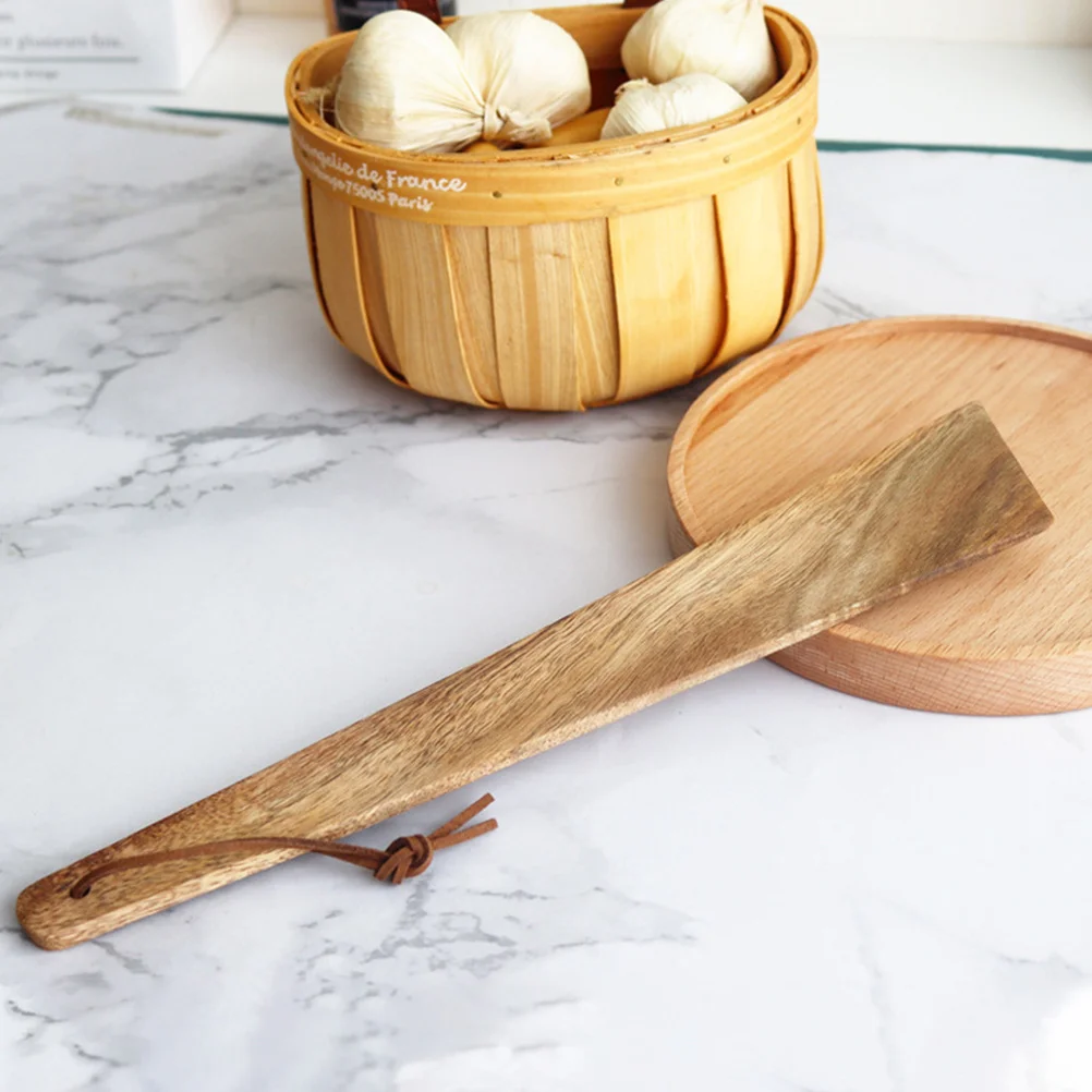 Wooden Spatula Cooking Turner Flat Wood Flipper Egg Scraper Durable Nonslip Grip Portable Nonstick Outdoor Kitchen Cooking Tool
Wooden Spatula Cooking Turner Flat Wood Flipper Egg Scraper Durable Nonslip Grip Portable Nonstick Outdoor Kitchen Cooking Tool