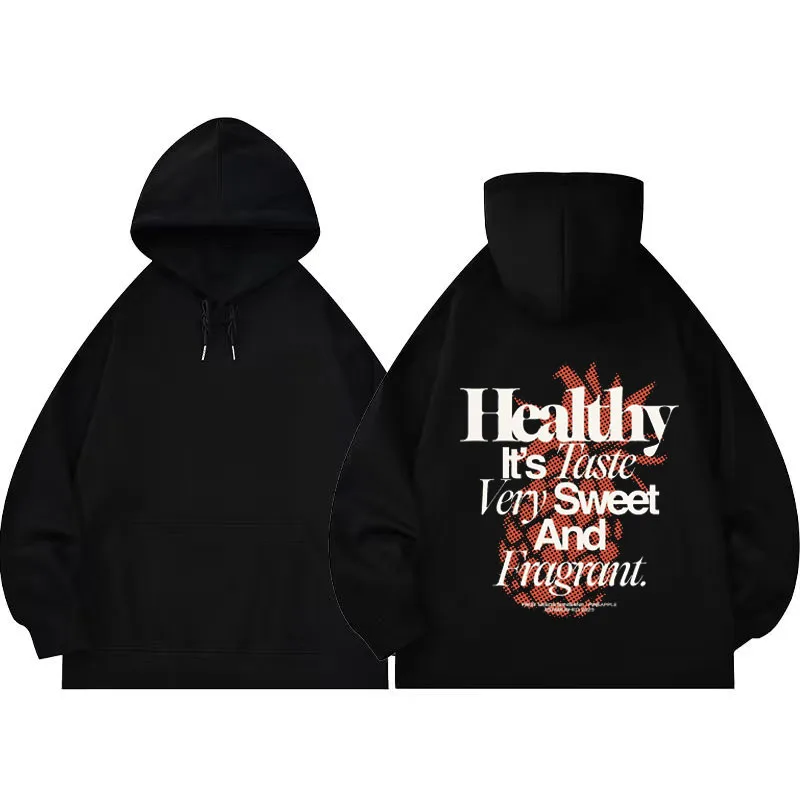 Модная толстовка с капюшоном и полезным вкусом, милая и ароматная повседневная толстовка с капюшоном и принтом ананаса, модная
Модная толстовка с капюшоном и полезным вкусом, милая и ароматная повседневная толстовка с капюшоном и принтом ананаса, модная