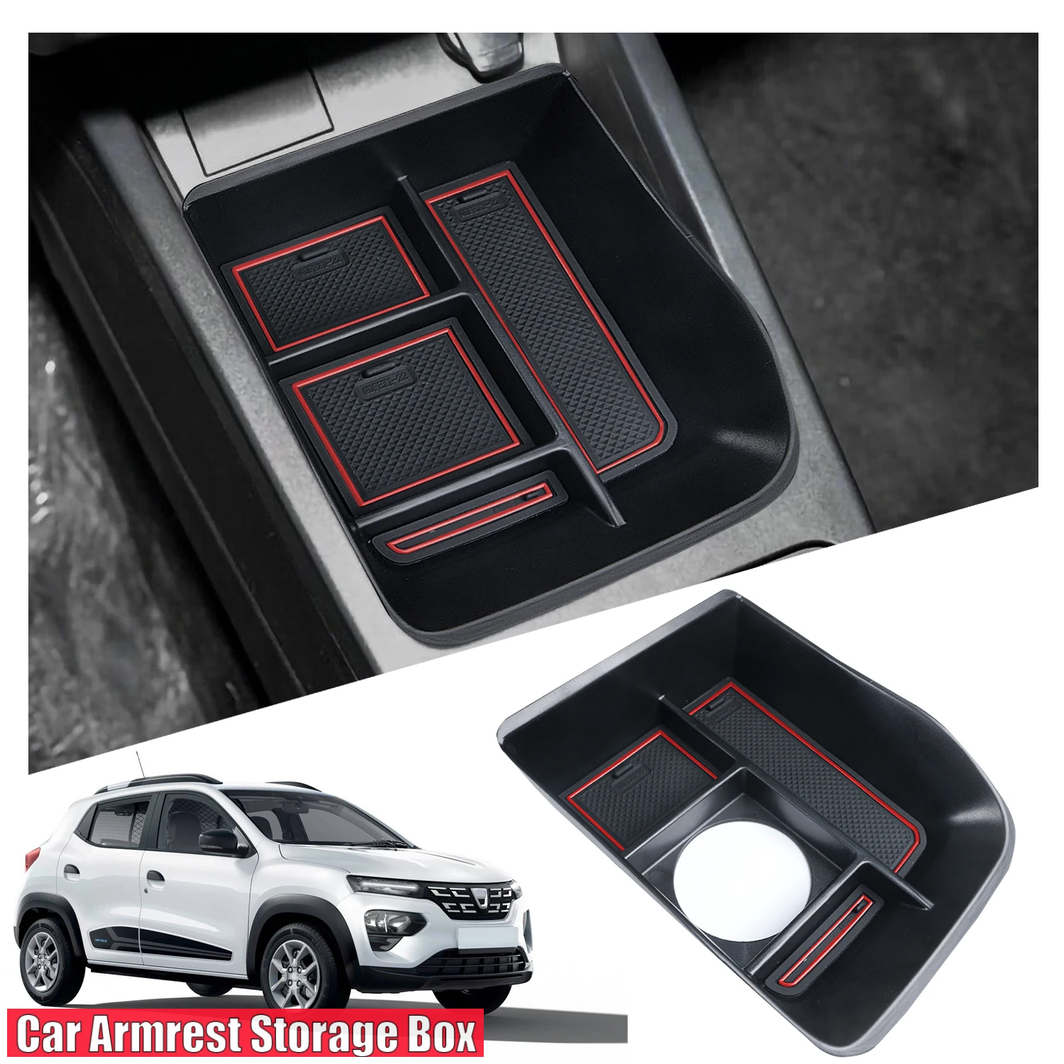 Car Armrest Storage Box for Dacia Spring Electric 2021-2024 Central Control Container Auto Dacia Spring 2024 Accessories
Car Armrest Storage Box for Dacia Spring Electric 2021-2024 Central Control Container Auto Dacia Spring 2024 Accessories