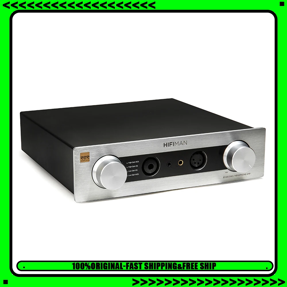 HIFIMAN EF400 Настольный сбалансированный ЦАП для наушников и усилитель с ЦАП Himalaya R2R, выход 3,5/4,4/6,35 мм для домашнего аудио
HIFIMAN EF400 Настольный сбалансированный ЦАП для наушников и усилитель с ЦАП Himalaya R2R, выход 3,5/4,4/6,35 мм для домашнего аудио