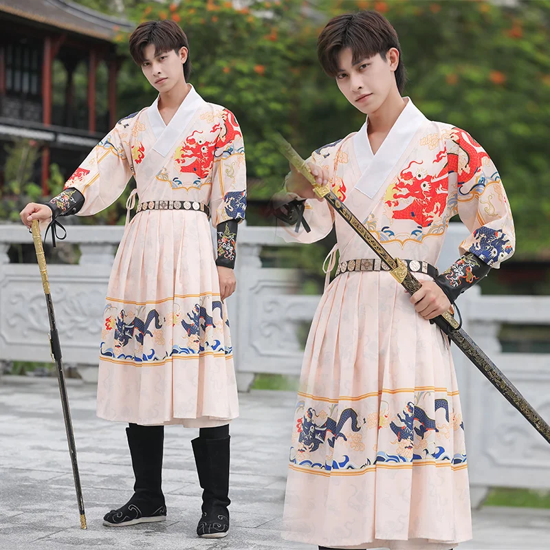 Yellow Ancient Chinese Dress Hanfu Men Traditional Embroidery Dresses China Style Martial Arts Cosplay Costume Kimono Uniform
Yellow Ancient Chinese Dress Hanfu Men Traditional Embroidery Dresses China Style Martial Arts Cosplay Costume Kimono Uniform