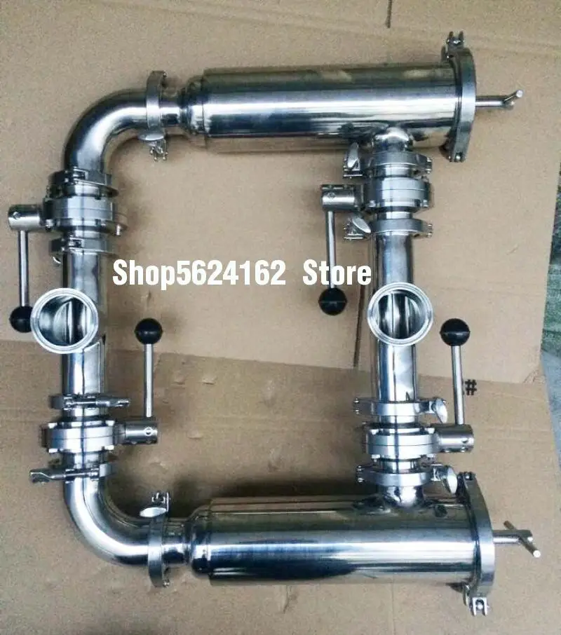 Duplex SS304 Filter Food Grade Strainer Right Angle Duplex Filter Liquid Water Oil Wine Filter
Duplex SS304 Filter Food Grade Strainer Right Angle Duplex Filter Liquid Water Oil Wine Filter