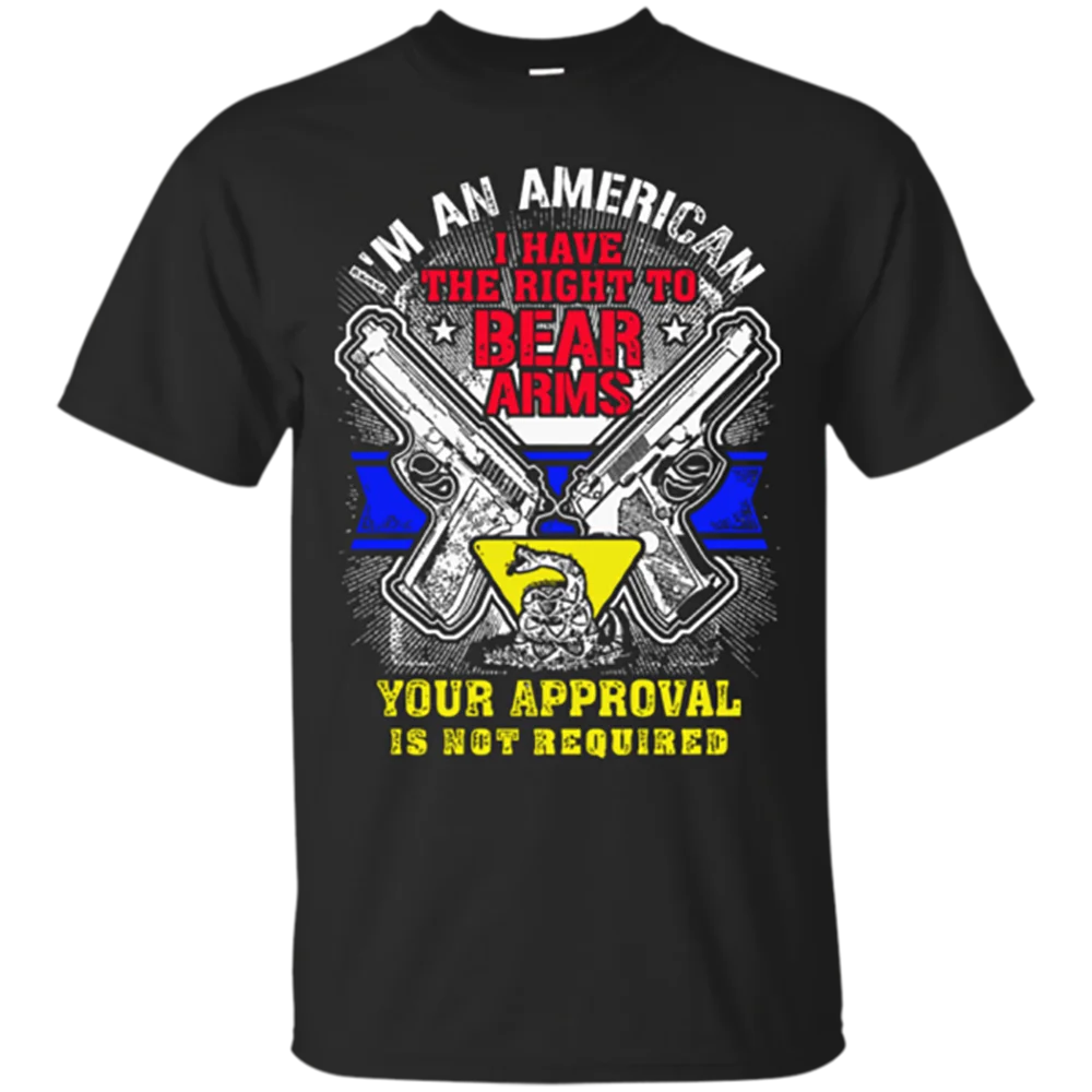 I have the Right to Bear Arms 2nd Amendment T-Shirt 100% Cotton O-Neck Short Sleeve Summer Casual Mens T-shirt Size S-3XL
I have the Right to Bear Arms 2nd Amendment T-Shirt 100% Cotton O-Neck Short Sleeve Summer Casual Mens T-shirt Size S-3XL
