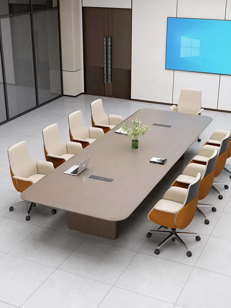 * New Style MDF Conference Table Light Luxury High-end Meeting Room Negotiation Table Simple Modern 16-Person
* New Style MDF Conference Table Light Luxury High-end Meeting Room Negotiation Table Simple Modern 16-Person