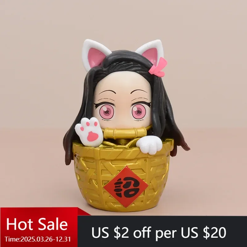 Anime Character Demon Slayer Kamado-Nezuko Q-version Cute Girl Car Ornament Home Decoration Crafts Small Figurines & Miniatures
Anime Character Demon Slayer Kamado-Nezuko Q-version Cute Girl Car Ornament Home Decoration Crafts Small Figurines & Miniatures