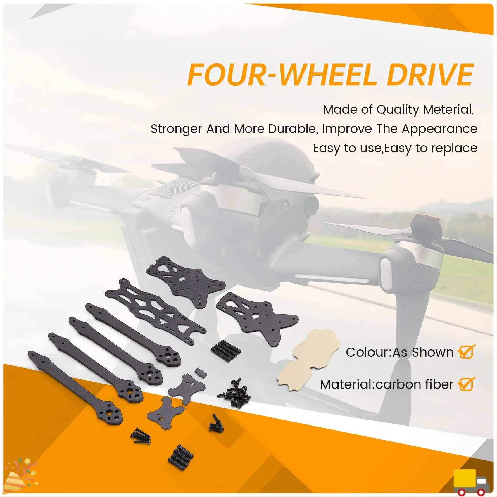 For APEX HD 7 Inch Frame Kit Carbon Fiber Quadcopter Long Range 5.5Mm Arm 315Mm DIY Parts For FPV Freestyle RC Drone
For APEX HD 7 Inch Frame Kit Carbon Fiber Quadcopter Long Range 5.5Mm Arm 315Mm DIY Parts For FPV Freestyle RC Drone