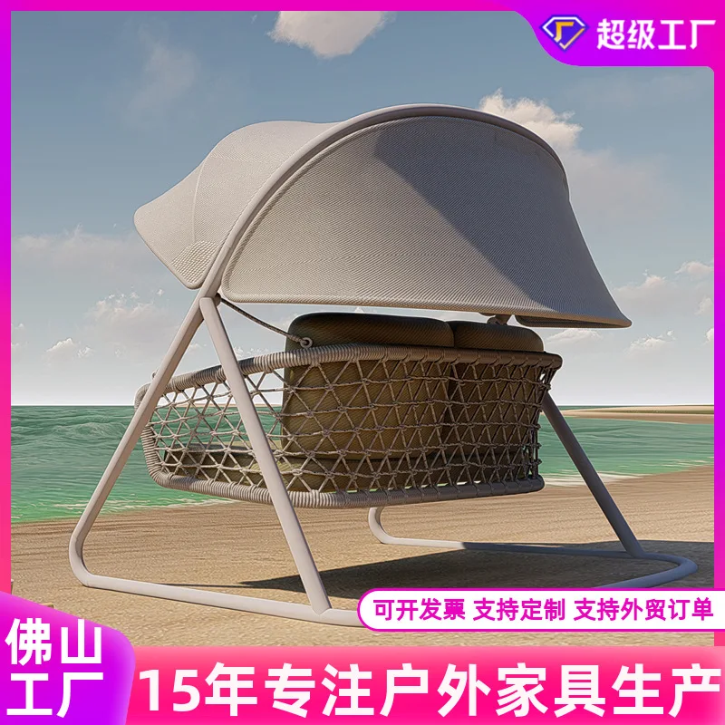 Customizable Outdoor Swing Courtyard Villa Small Courtyard Double Triple Hanging Chair
Customizable Outdoor Swing Courtyard Villa Small Courtyard Double Triple Hanging Chair