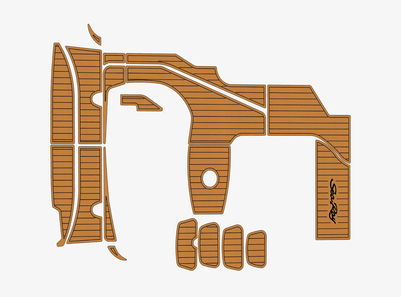 2007-2008 Sea Ray 335 Sundancer 1/4" 6mm EVA foam Non-Slip PVC Teak Decking marine Mat seadek aqua carpet Marine Floor
2007-2008 Sea Ray 335 Sundancer 1/4" 6mm EVA foam Non-Slip PVC Teak Decking marine Mat seadek aqua carpet Marine Floor