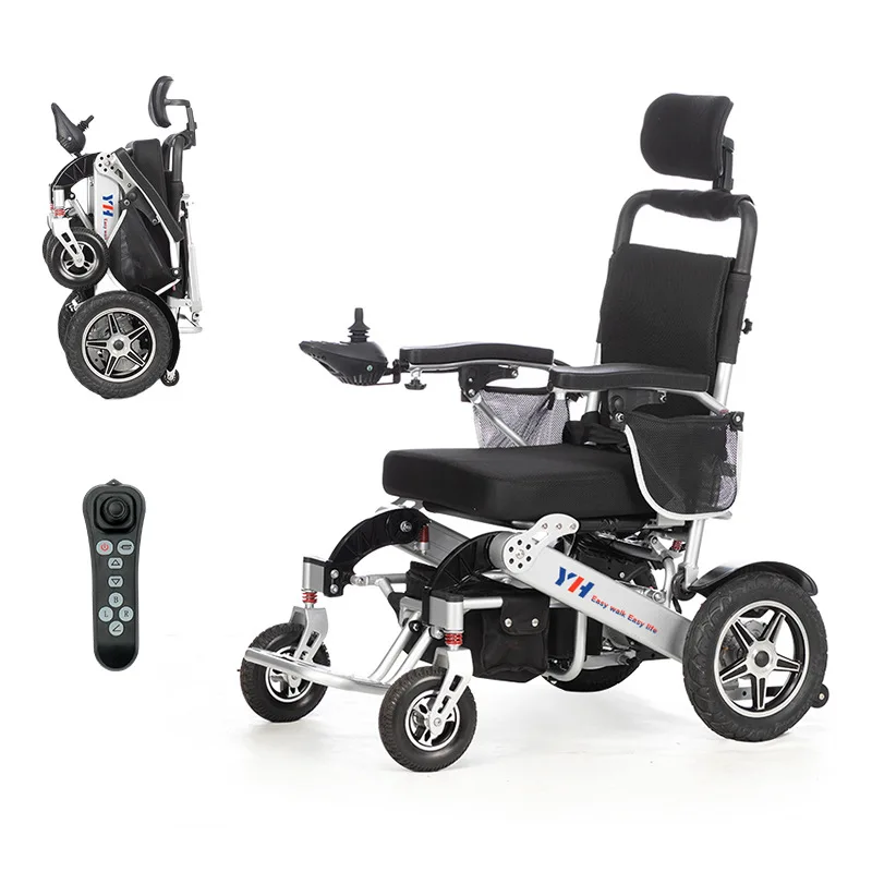 One-click folding lightweight folding walker electric wheelchair for the elderly
One-click folding lightweight folding walker electric wheelchair for the elderly