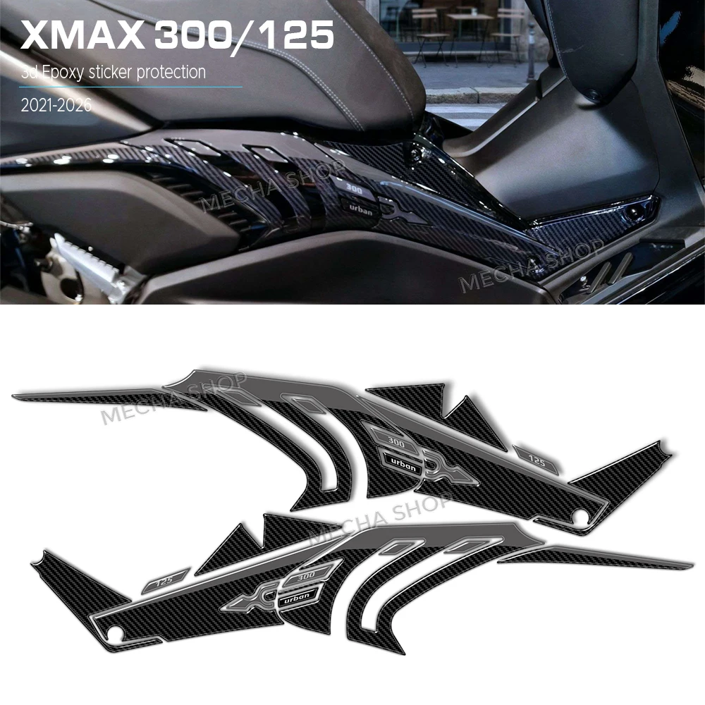 2025 2026 3D Resin Decal Kit Motorcycle Side Boomerang Protection Kit For XMAX 300 XMAX125 2023-2024
2025 2026 3D Resin Decal Kit Motorcycle Side Boomerang Protection Kit For XMAX 300 XMAX125 2023-2024