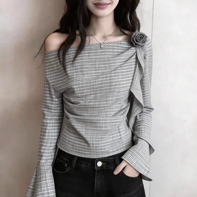Vintage Women's Blouses Stripe Casual Shirts Fashion Loose Spring/summer Korean Clothing Short Sleeves Plaid Women Tops
Vintage Women's Blouses Stripe Casual Shirts Fashion Loose Spring/summer Korean Clothing Short Sleeves Plaid Women Tops