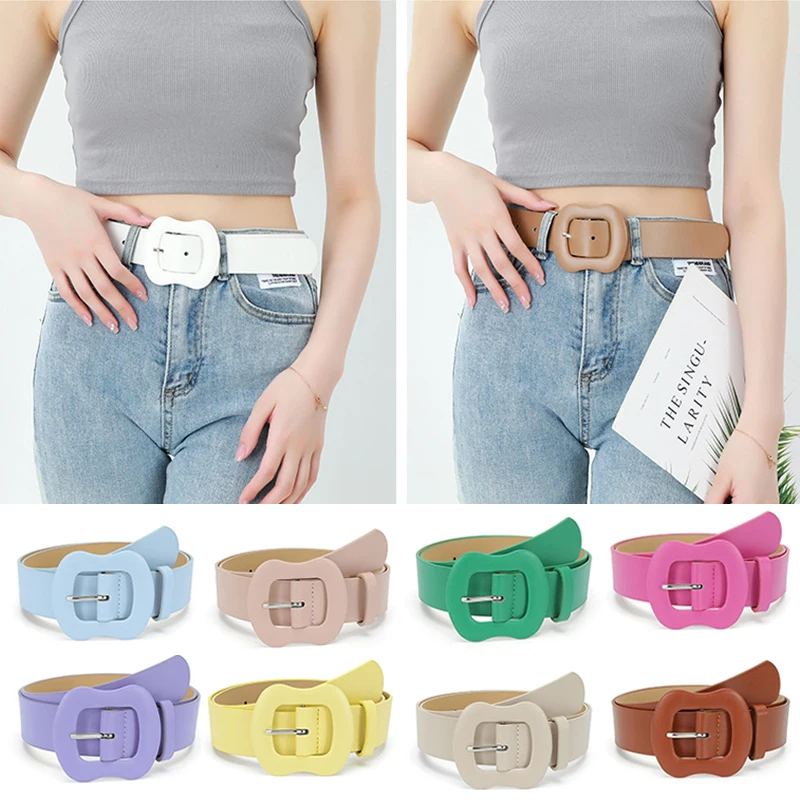 Women Simple Jeans Belt 2023 Casual Fashion PU Leather Square Buckle Wide Decorative Students Waist Jeans Belts
Women Simple Jeans Belt 2023 Casual Fashion PU Leather Square Buckle Wide Decorative Students Waist Jeans Belts