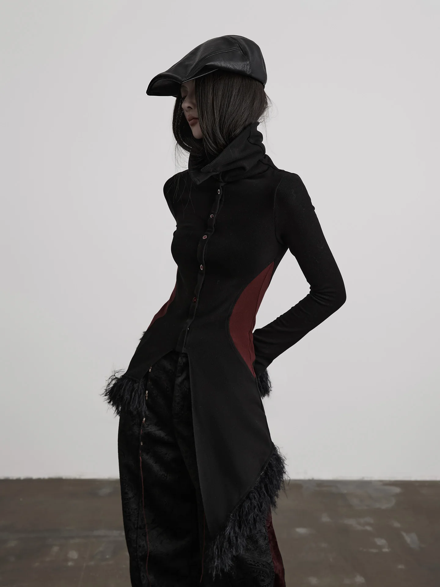 Slim Fit Long Sve Knitted T-irt Women's High Collar Open Cardigan Casual Sle Breathable Comfortable Chinese Production
Slim Fit Long Sve Knitted T-irt Women's High Collar Open Cardigan Casual Sle Breathable Comfortable Chinese Production