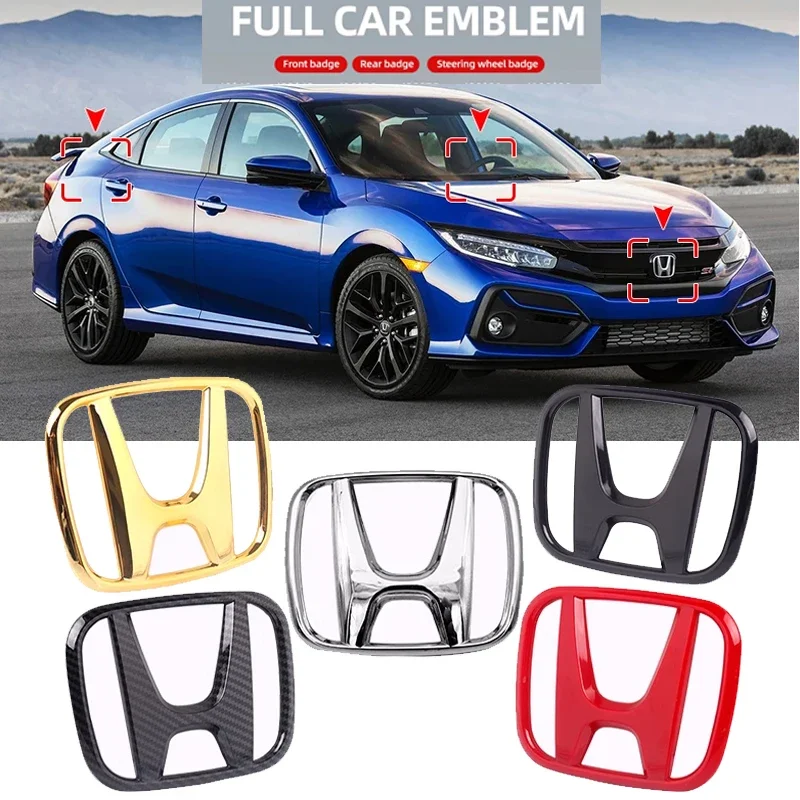 ABS Auto Front Rear Logo Upgrade H-Stickers for Honda CRV City Fit BREEZE Crider Inspire JADE URV XRV Vezel Emblem Badge Decals
ABS Auto Front Rear Logo Upgrade H-Stickers for Honda CRV City Fit BREEZE Crider Inspire JADE URV XRV Vezel Emblem Badge Decals