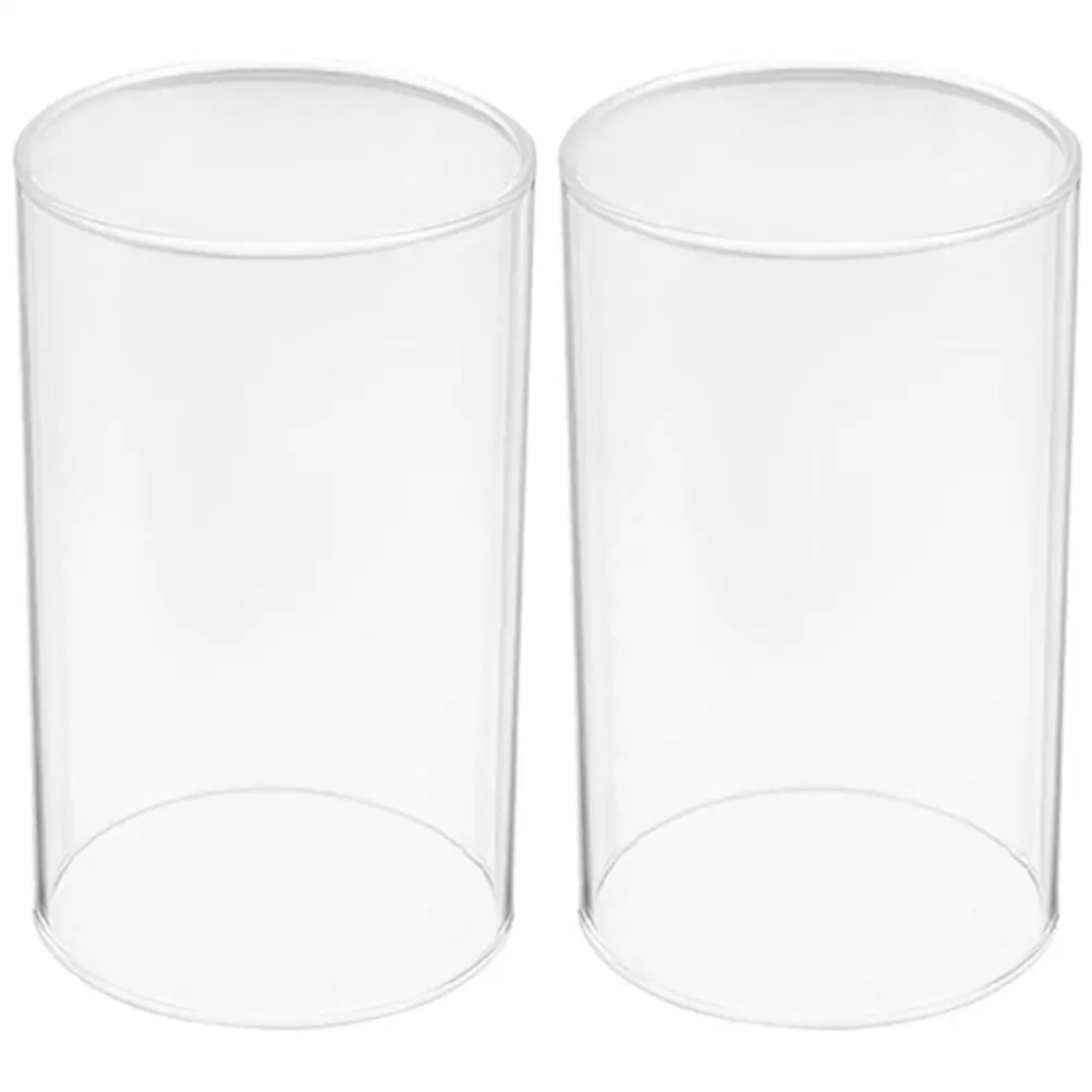 2 Pcs Taper Candles Glass Lampshade Tapered Windproof Protectors Chimney Transparent
2 Pcs Taper Candles Glass Lampshade Tapered Windproof Protectors Chimney Transparent