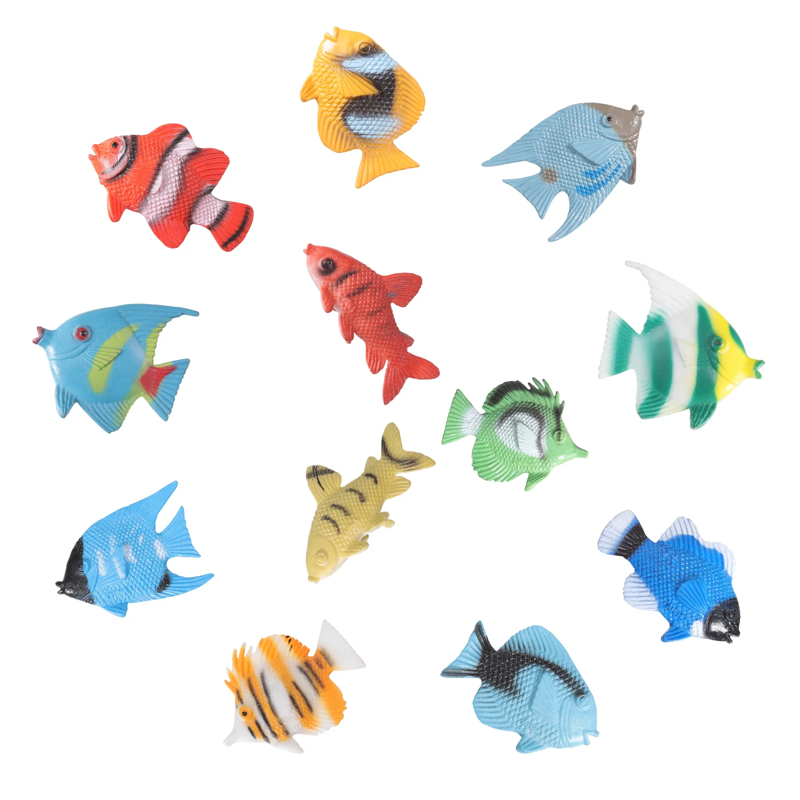 12pcs Mini Tropical Fish Figurines Quality Material Safe Environmental Educational Toys Kids Party Favors Cake Toppers Undersea
12pcs Mini Tropical Fish Figurines Quality Material Safe Environmental Educational Toys Kids Party Favors Cake Toppers Undersea