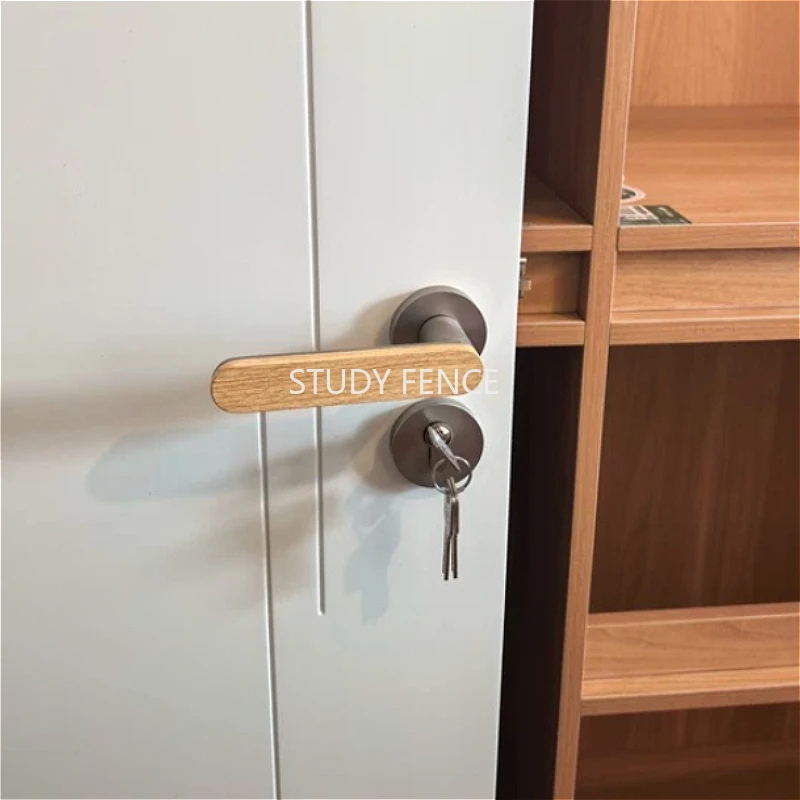 Zinc Alloy Indoor Door Lock Set Bedroom Door Lock Set Household Locks Suitable for New Door Installation Wooden Handle Design
Zinc Alloy Indoor Door Lock Set Bedroom Door Lock Set Household Locks Suitable for New Door Installation Wooden Handle Design