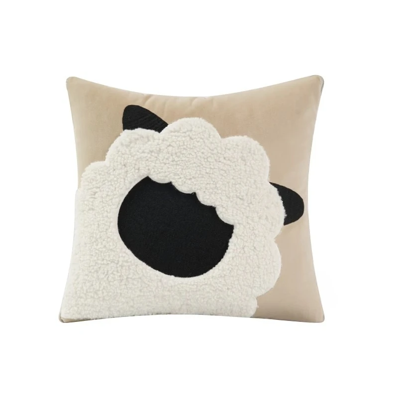 Cute sheep pure cotton throw pillow quilt dual-purpose office pillow
Cute sheep pure cotton throw pillow quilt dual-purpose office pillow