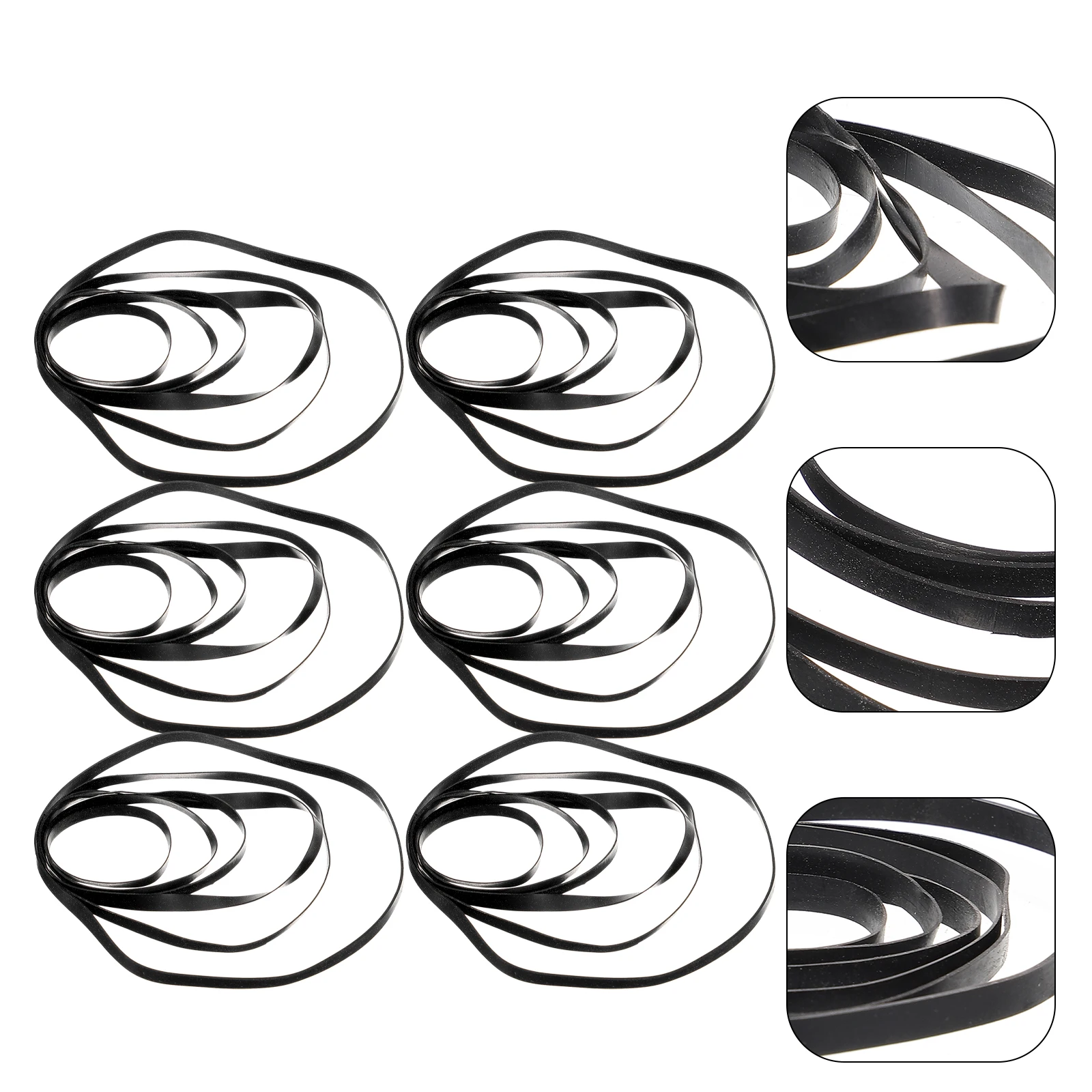 50 Pcs Cassette Belts 4mm Flat Folded Optical Drive Repeater Belt for Recorder DVD Player Maintenance Rubber Replacement
50 Pcs Cassette Belts 4mm Flat Folded Optical Drive Repeater Belt for Recorder DVD Player Maintenance Rubber Replacement