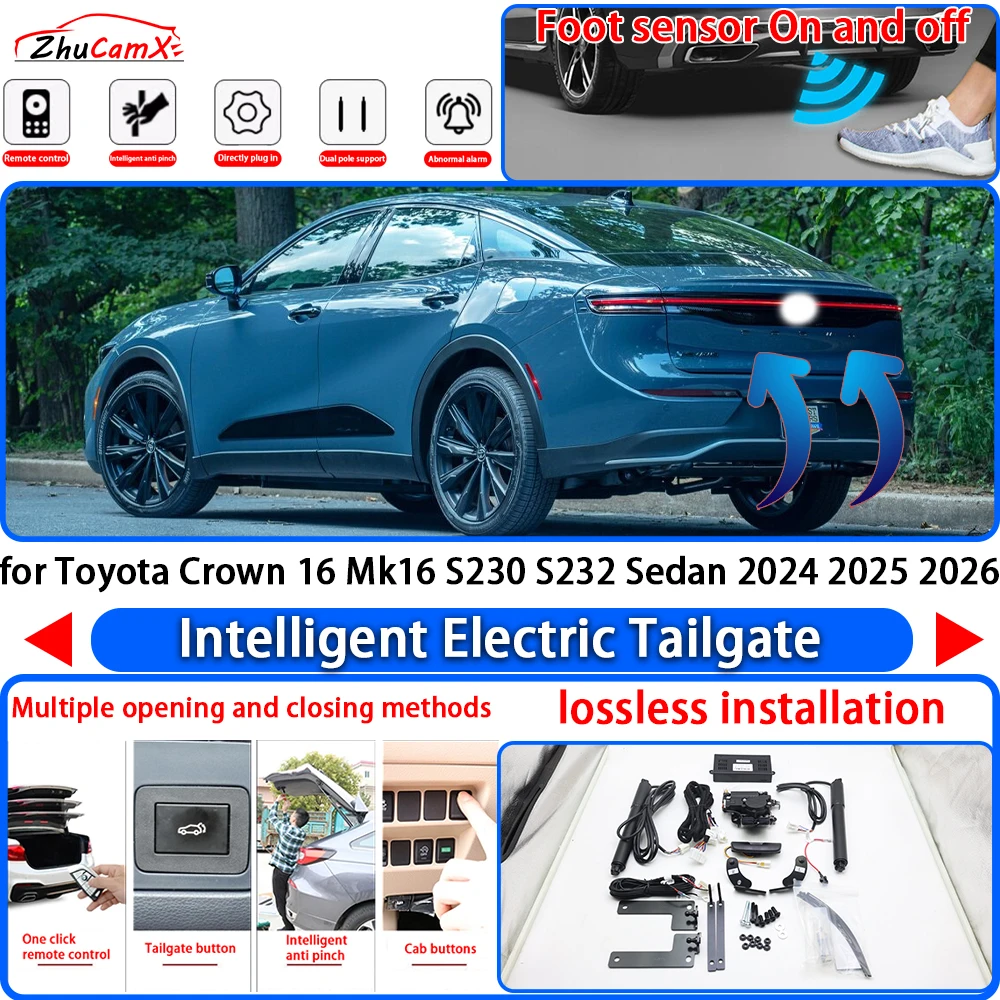 for Toyota Crown 16 Mk16 S230 S232 Sedan 2024 2025 2026 OEM Power Liftgate Trunk Electric Suction Tailgate Tail Gate Lift Strut
for Toyota Crown 16 Mk16 S230 S232 Sedan 2024 2025 2026 OEM Power Liftgate Trunk Electric Suction Tailgate Tail Gate Lift Strut