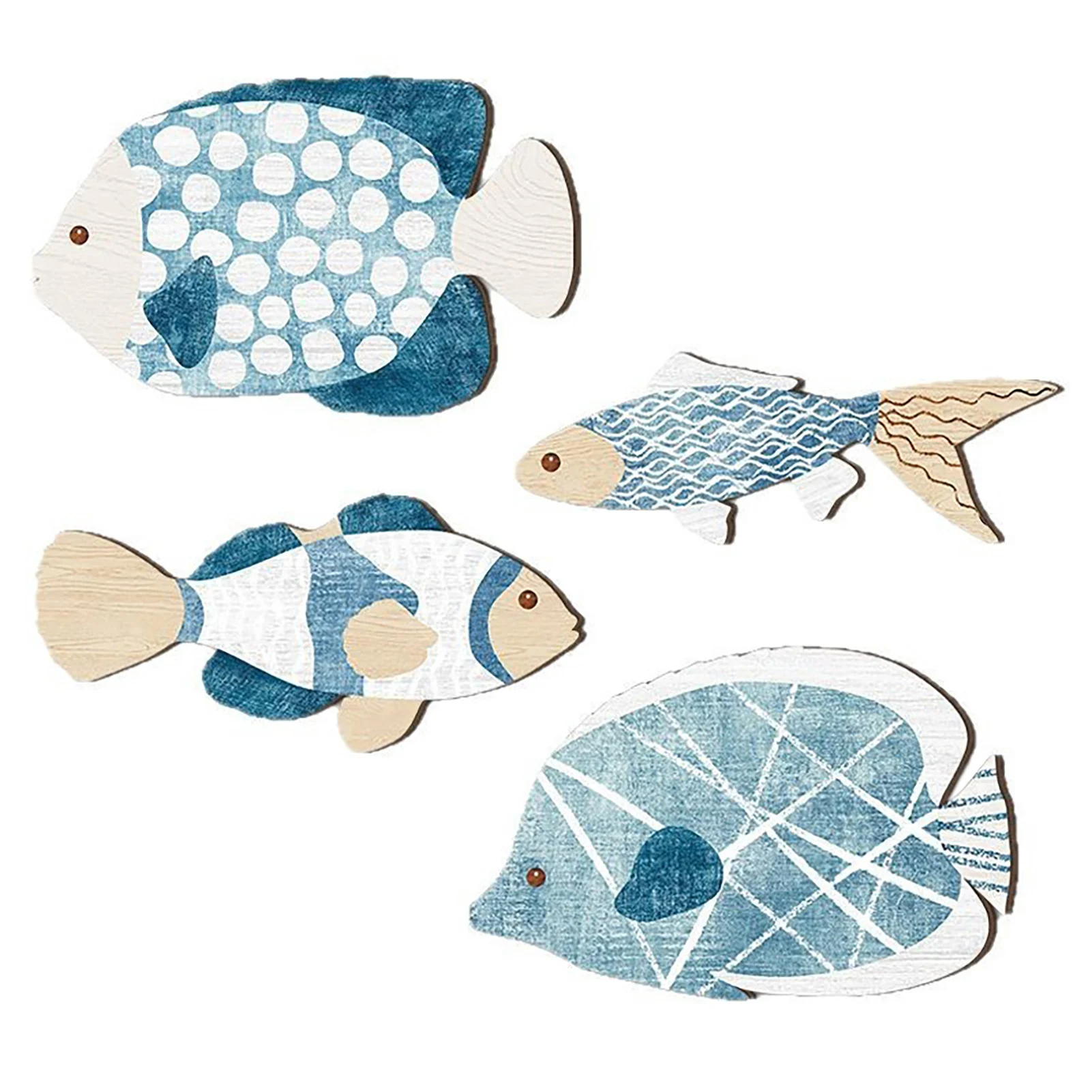 4Pcs Sea Fish Wooden Wall Hanging Decor Wood Wall Ornament Nordic Marine Style Wall Decor for Home Living Room Vacation Hotel
4Pcs Sea Fish Wooden Wall Hanging Decor Wood Wall Ornament Nordic Marine Style Wall Decor for Home Living Room Vacation Hotel