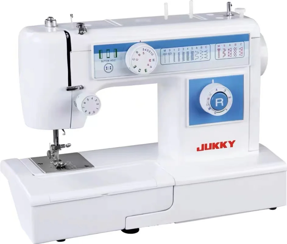 Jukky FH2010 Best Quality Multi-function Denim Mini Portable Household Domestic Sewing Machine with Motor in China for Home
Jukky FH2010 Best Quality Multi-function Denim Mini Portable Household Domestic Sewing Machine with Motor in China for Home