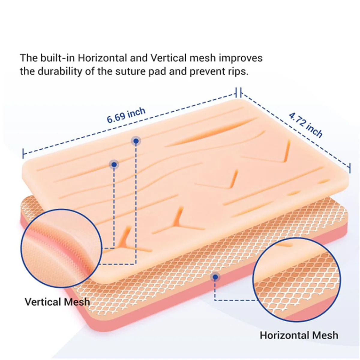 AD29-Medical-Practice Kit Training with Skin Pad Model Tool Set Educational Teaching
AD29-Medical-Practice Kit Training with Skin Pad Model Tool Set Educational Teaching