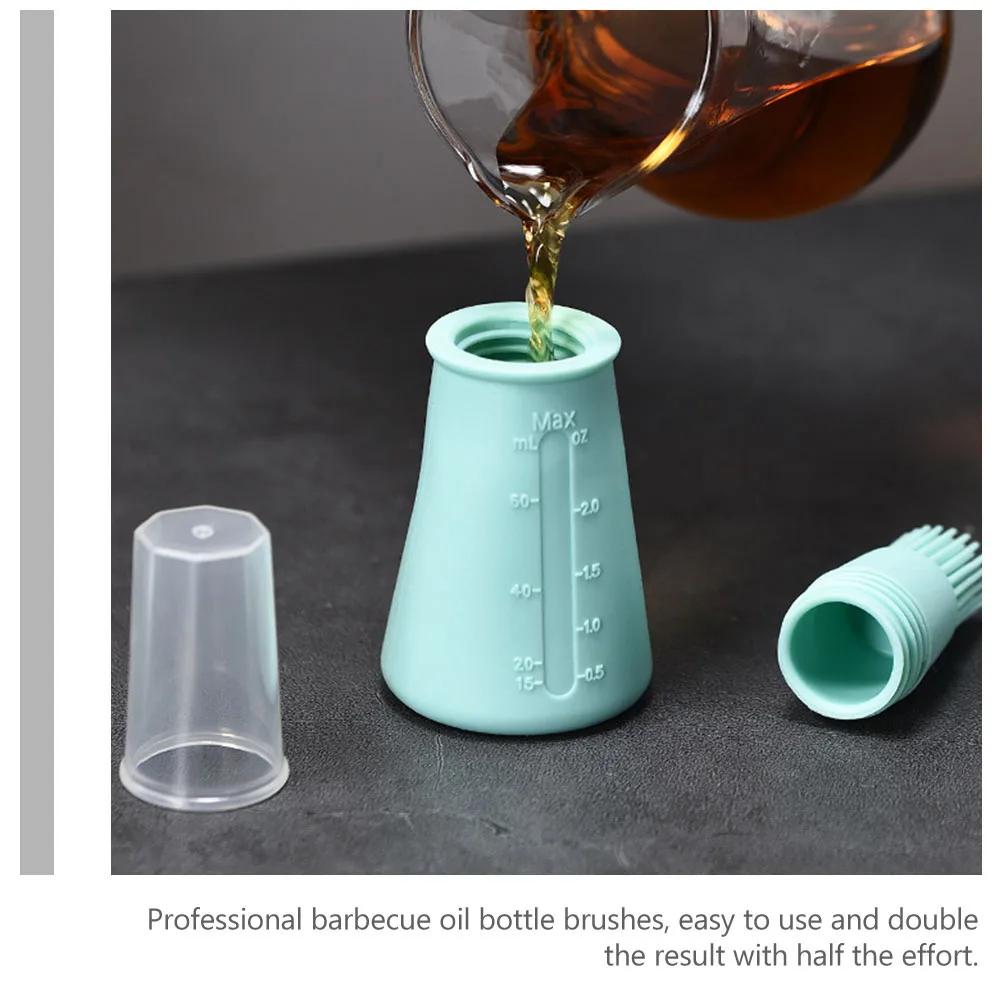 3 Pcs Clean Silicone Oil Bottle Brush Barbecue Accessory Sprayer Food Brushes for Basting Cleaning
3 Pcs Clean Silicone Oil Bottle Brush Barbecue Accessory Sprayer Food Brushes for Basting Cleaning