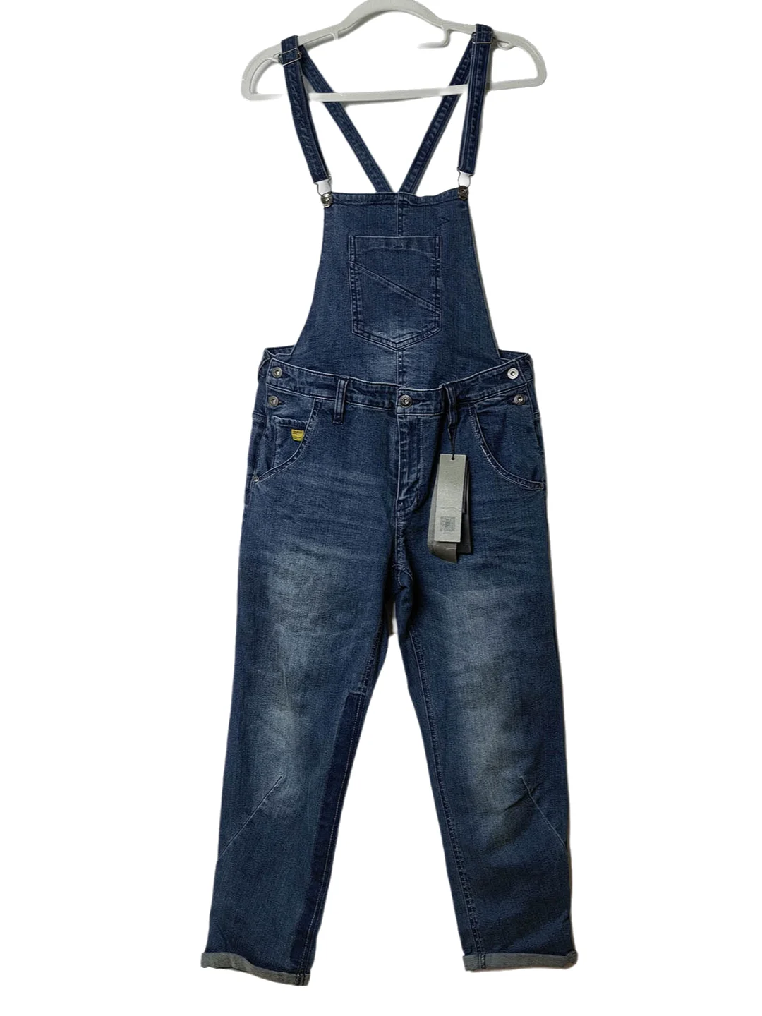Women's Casual Low Waist Denim Overalls Vintage Waed Strap Pants Cotton Loose Fit Eighteen orts Button Closure
Women's Casual Low Waist Denim Overalls Vintage Waed Strap Pants Cotton Loose Fit Eighteen orts Button Closure