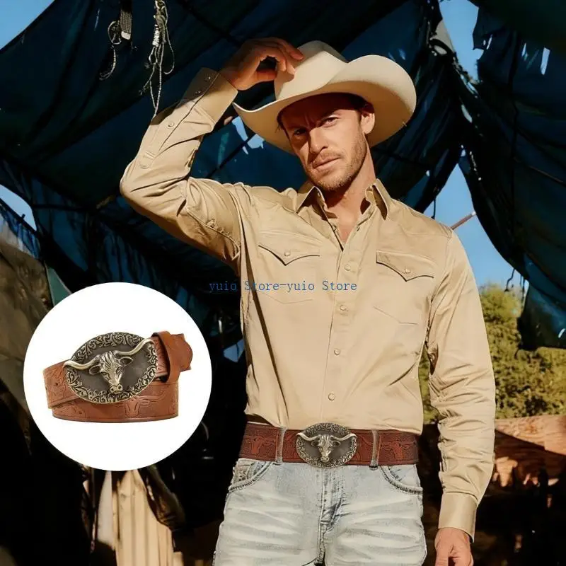 X7XB Western Design Waistband PU Leather Waist Belt With Secure Metal Clasp For Men Women Decorative Waist Sash
X7XB Western Design Waistband PU Leather Waist Belt With Secure Metal Clasp For Men Women Decorative Waist Sash