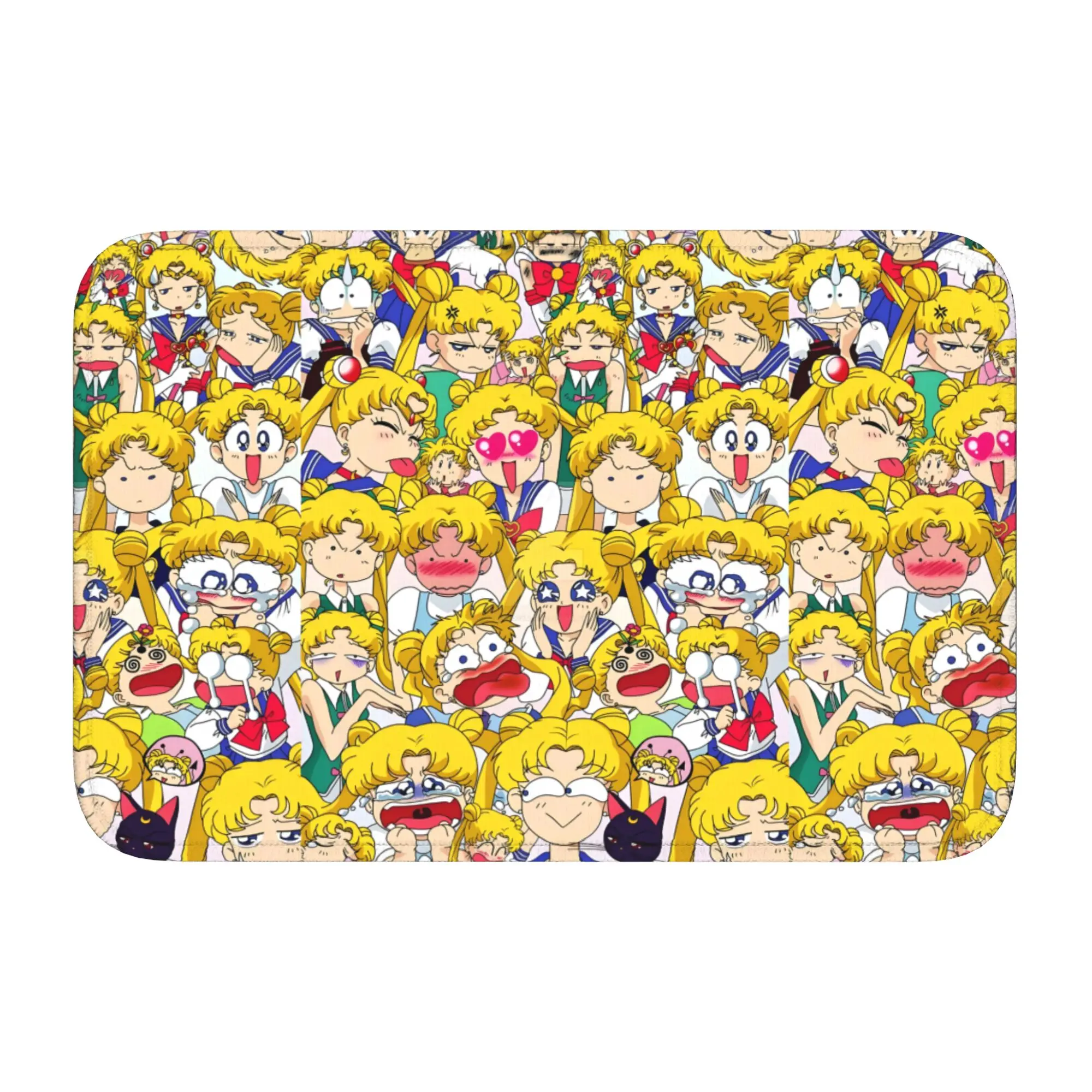 Sailors Moons Cute Cartoon Front Door Mat Anti-Slip Indoor Waterproof Anime Doormat Living Room Entrance Rug Carpet Footpad
Sailors Moons Cute Cartoon Front Door Mat Anti-Slip Indoor Waterproof Anime Doormat Living Room Entrance Rug Carpet Footpad