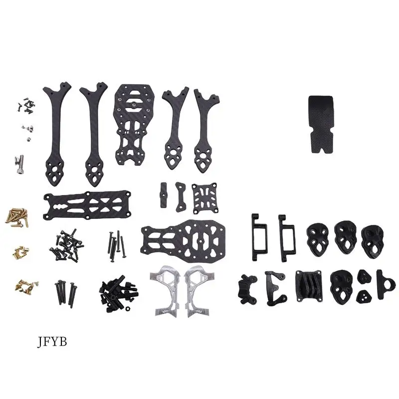 JY-MARK5 5Inch FPV Carbon Fiber Frame For DIY Air Unit Vista Aerial Analog O3 Camera FPV RC Racing Drone
JY-MARK5 5Inch FPV Carbon Fiber Frame For DIY Air Unit Vista Aerial Analog O3 Camera FPV RC Racing Drone