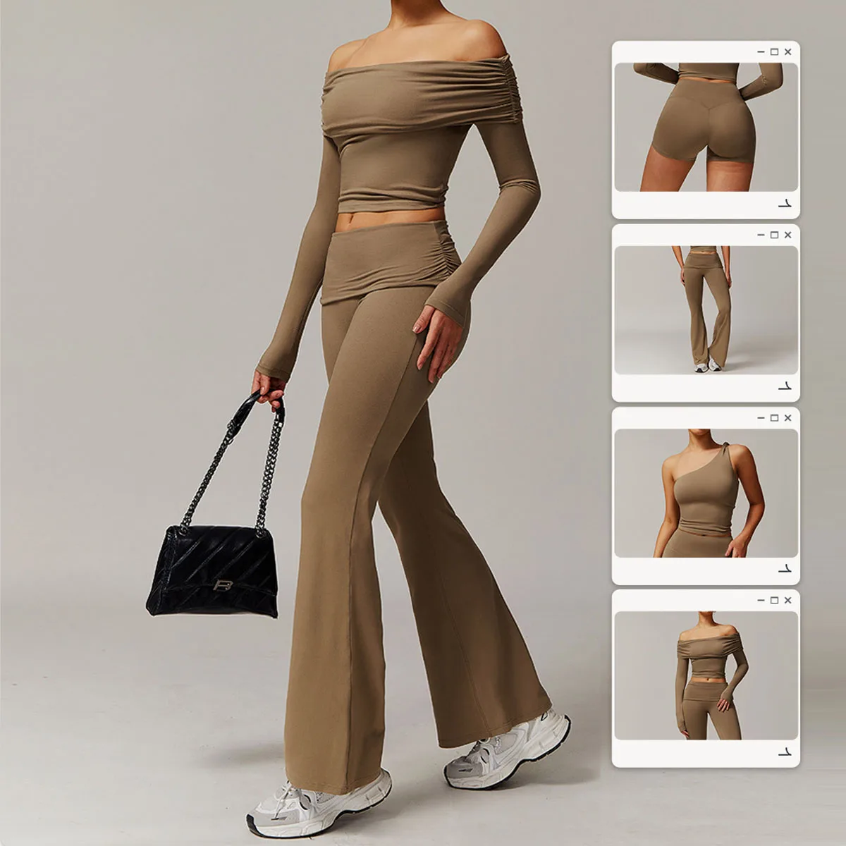 Комплект для йоги, женская одежда для тренировок, спортивная одежда, одежда для спортзала, леггинсы для фитнеса с длинными рукавами и высокой талией, спортивный костюм, спортивная одежда
Комплект для йоги, женская одежда для тренировок, спортивная одежда, одежда для спортзала, леггинсы для фитнеса с длинными рукавами и высокой талией, спортивный костюм, спортивная одежда