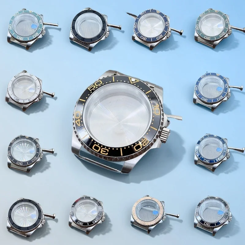 Sapphire Glass 40mm Two Tone Silver Gold Sub Watch Case 904L Jubilee Bracelet 100m Waterproof Compatible NH34 NH35 NH36 NH37 NH3
Sapphire Glass 40mm Two Tone Silver Gold Sub Watch Case 904L Jubilee Bracelet 100m Waterproof Compatible NH34 NH35 NH36 NH37 NH3