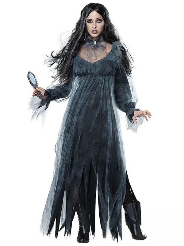 Halloween Bride Costume Women's Traditional Chinese Clothing Stage Performance Outfit Ghostly Wedding Dress
Halloween Bride Costume Women's Traditional Chinese Clothing Stage Performance Outfit Ghostly Wedding Dress