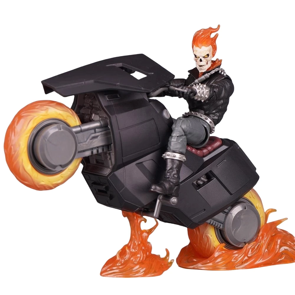 Marvel Ghost Rider Flame Knight Skeleton Anime Action Figure Movable Joint Garage Kit Collectible Doll Model Toys Gift
Marvel Ghost Rider Flame Knight Skeleton Anime Action Figure Movable Joint Garage Kit Collectible Doll Model Toys Gift