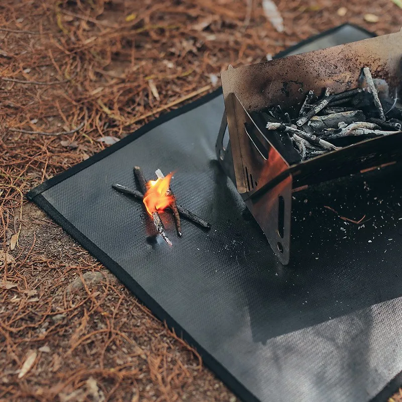 Outdoor Camping Fireproof Cloth Picnic Barbecue Flame Retardant Protective Mat BBQ Equipment Silicone Coated Fireproof Grill Mat
Outdoor Camping Fireproof Cloth Picnic Barbecue Flame Retardant Protective Mat BBQ Equipment Silicone Coated Fireproof Grill Mat