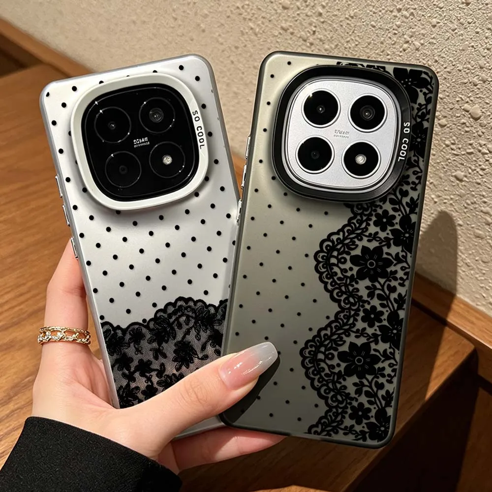 Luxurious Polka Dot Lace Print For Xiaomi Redmi Note 15 14 13 12 11 10 12S 11S Pro Plus Colorful Silver Phone Case Cover
Luxurious Polka Dot Lace Print For Xiaomi Redmi Note 15 14 13 12 11 10 12S 11S Pro Plus Colorful Silver Phone Case Cover