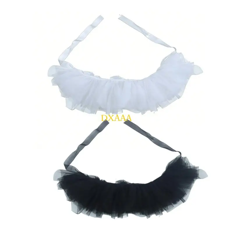 DXAA Victorian Design Layered Neck Ruff Jabpt Collar for Women Masquerades Party Wear
DXAA Victorian Design Layered Neck Ruff Jabpt Collar for Women Masquerades Party Wear