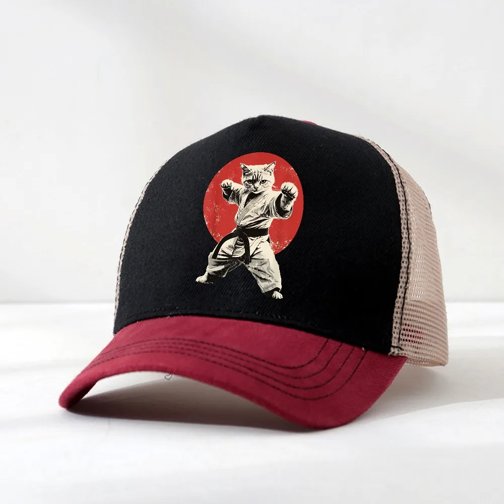 Cat Karate Judo, an interesting graphic Baseball Cap of the Japanese flag and a funny printed pattern Hip hop hat Adjustable Hat
Cat Karate Judo, an interesting graphic Baseball Cap of the Japanese flag and a funny printed pattern Hip hop hat Adjustable Hat