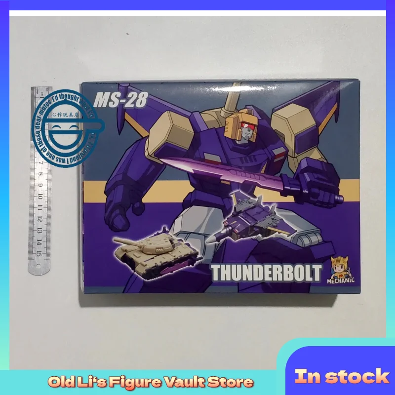 In Stock Toy MS-28 Three-Transformation Warrior Lightning Switch MFT Mechanic Small Scale Transformation Toy Collection Gift
In Stock Toy MS-28 Three-Transformation Warrior Lightning Switch MFT Mechanic Small Scale Transformation Toy Collection Gift