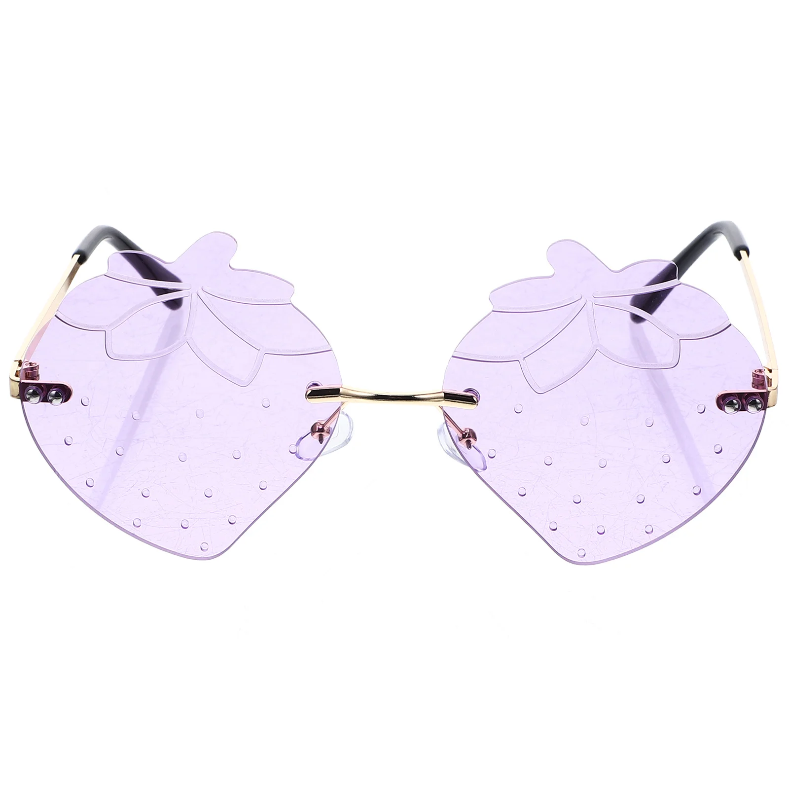 1 Pair Strawberry-Shaped Decorative Sunglasses Rimless Party Eyewear For Women Men Holiday Photo Props Summer Beach Carnival
1 Pair Strawberry-Shaped Decorative Sunglasses Rimless Party Eyewear For Women Men Holiday Photo Props Summer Beach Carnival