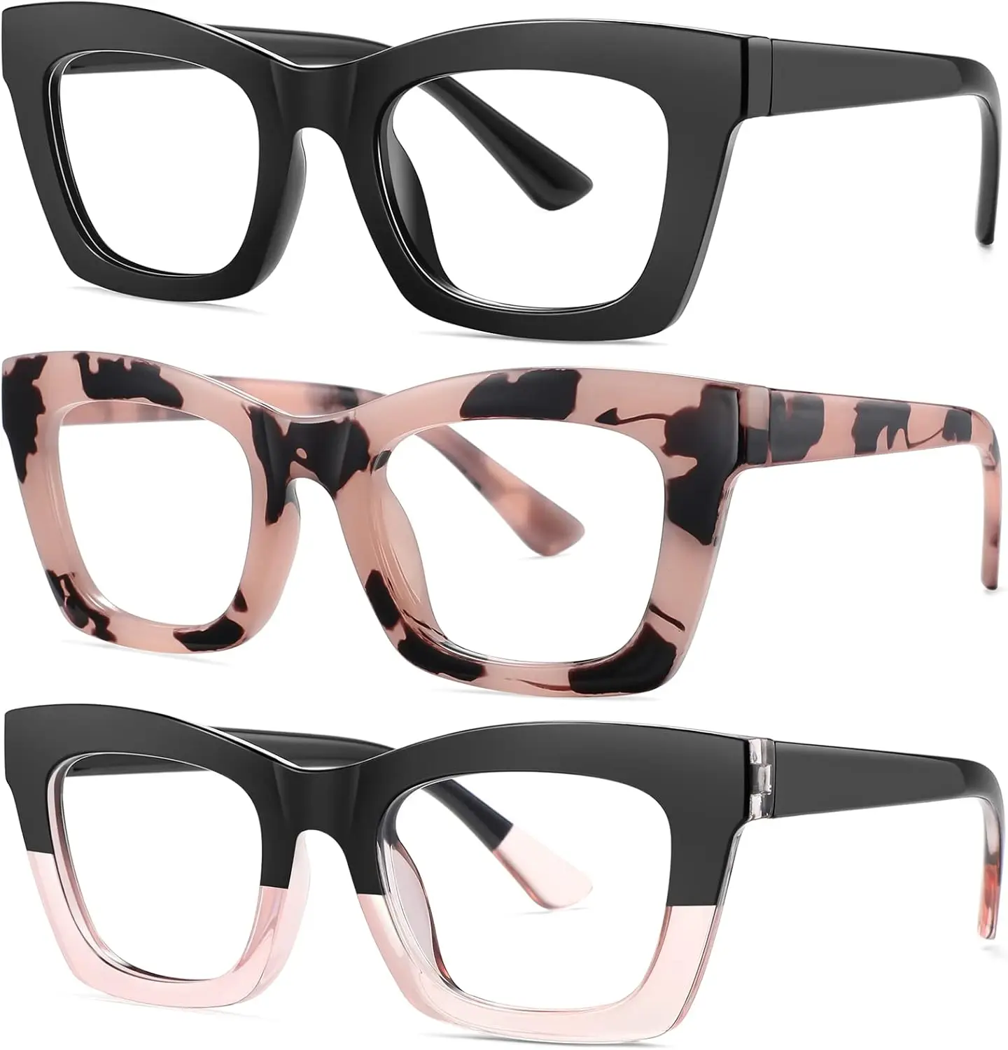 3 Pack Blue Light Blocking Glasses Unisex Anti UV Glare Eyewear
3 Pack Blue Light Blocking Glasses Unisex Anti UV Glare Eyewear