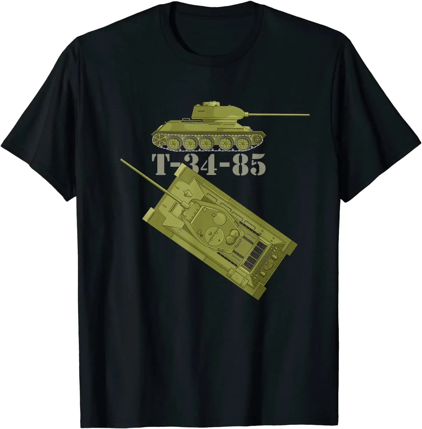 T-34 85 Russian Tank Chart Soviet Tank Men T-Shirt Short Casual 100% Cotton Men Tshirt
T-34 85 Russian Tank Chart Soviet Tank Men T-Shirt Short Casual 100% Cotton Men Tshirt