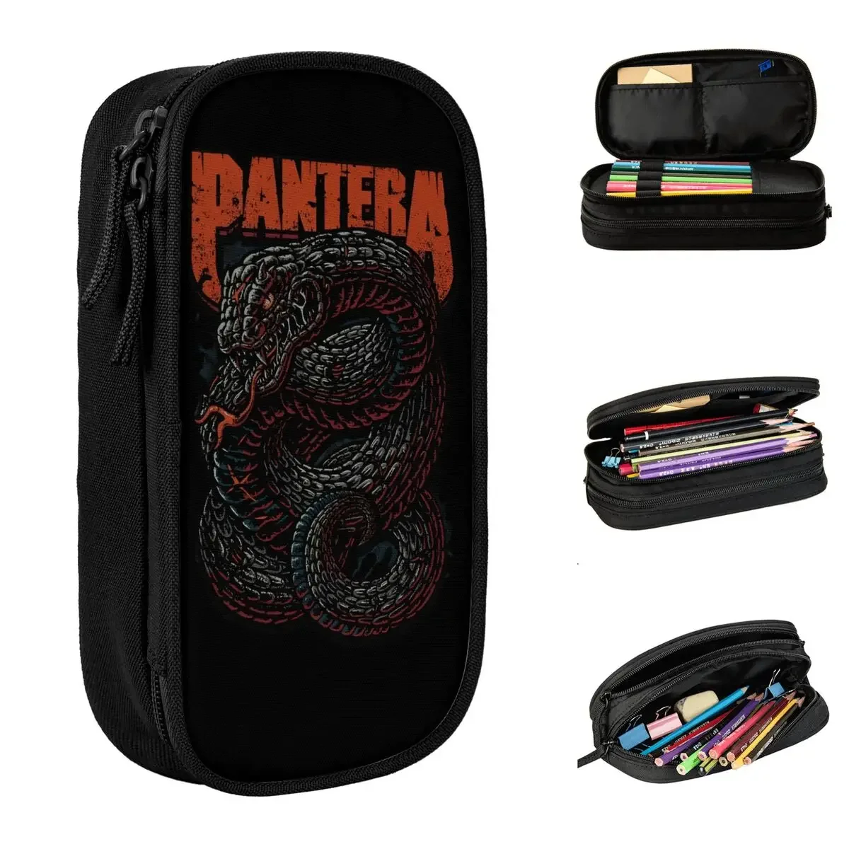 Panteras Heavy Metal Band Pencil Case Pencilcases Pen for Student Big Capacity Bag School Supplies Zipper Stationery
Panteras Heavy Metal Band Pencil Case Pencilcases Pen for Student Big Capacity Bag School Supplies Zipper Stationery