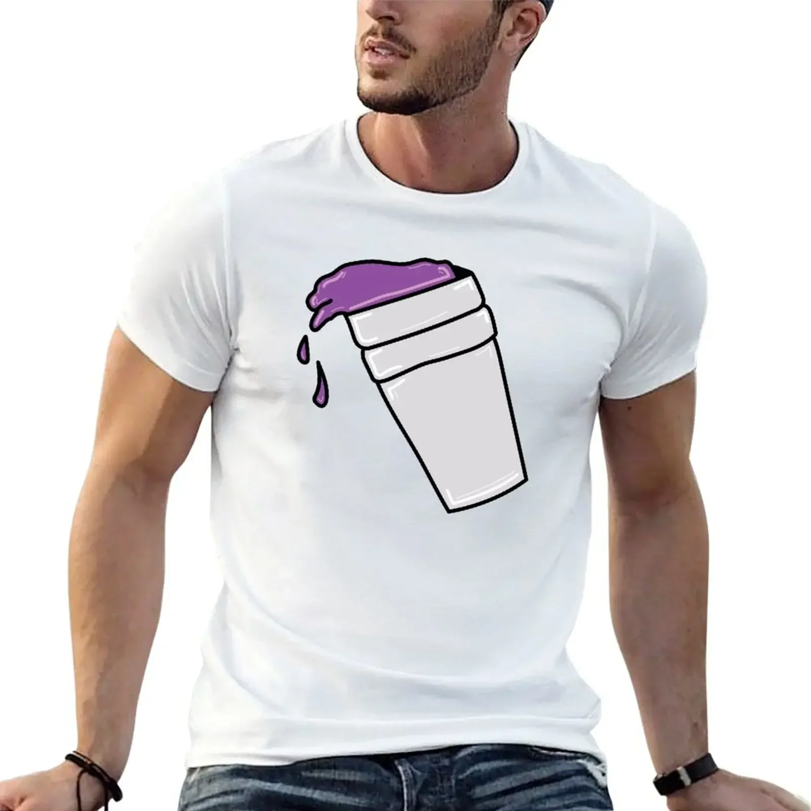 Purple Lean Cup T-Shirt blacks shirts graphic tee anime stuff plain black t shirts men
Purple Lean Cup T-Shirt blacks shirts graphic tee anime stuff plain black t shirts men