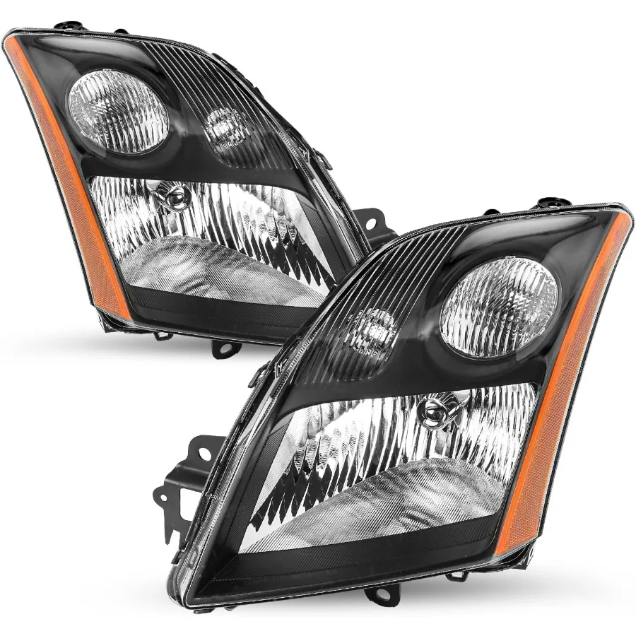 Headlight Assembly Compatible with 20072009 Nissan Sentra Black Halogen Headlamp for Passenger and Driver Side Applications Hig
Headlight Assembly Compatible with 20072009 Nissan Sentra Black Halogen Headlamp for Passenger and Driver Side Applications Hig