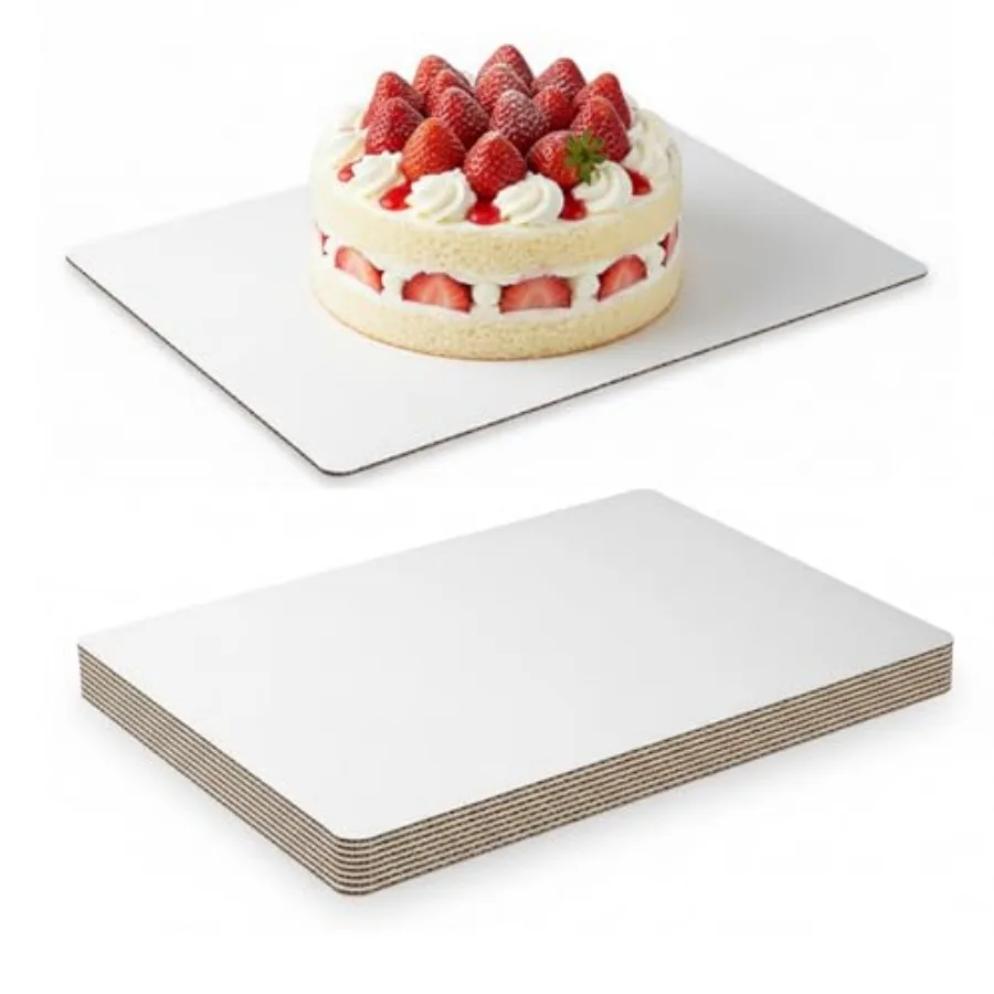 8PCS Rectangle Cake Boards, 13.75 x 9.75 Inch White Greaseproof Cardboard, Disposable Half Sheet Cake Board Trays for Sheet Cak
8PCS Rectangle Cake Boards, 13.75 x 9.75 Inch White Greaseproof Cardboard, Disposable Half Sheet Cake Board Trays for Sheet Cak